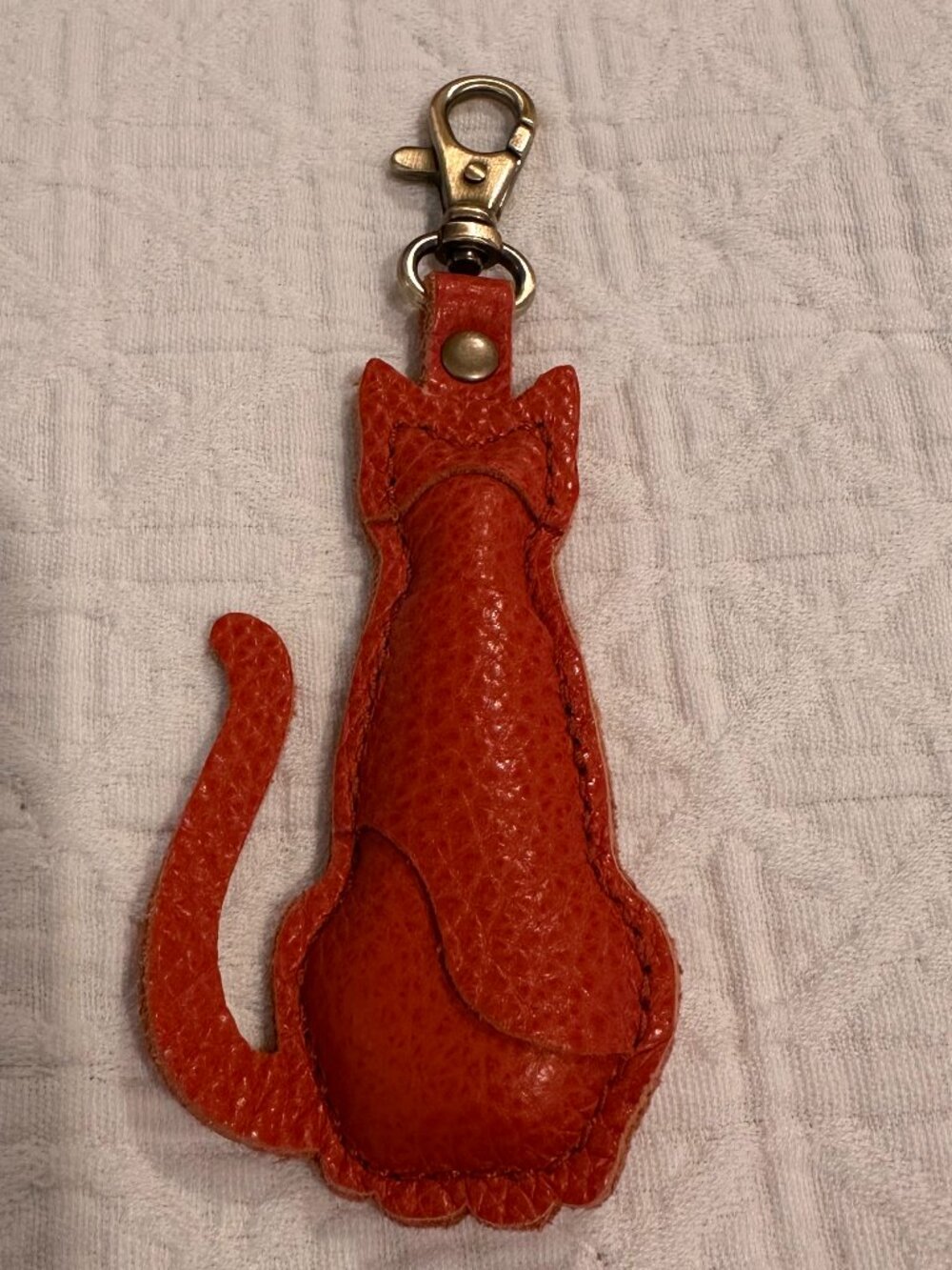 Portland Leather Tom Keychain in Koi